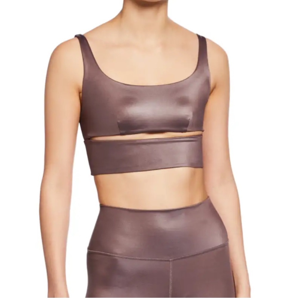 Alo Slit Shine Bra
